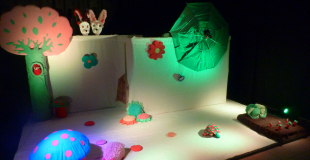 La nuit devant le terrier...