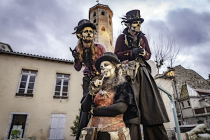 Echassiers lutins Samedi, théâtre participatif avec possibilité de jonglage lumineux