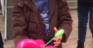 sculpture sur ballons