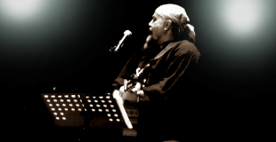 en concert pour la première du spectacle à Saint Flour