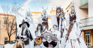 Déambulation blanche