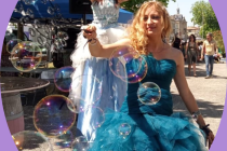 Bulles géantes animations