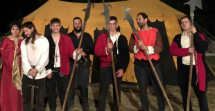 Hallebardes.EScrime cascade