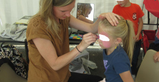 maquillage avec Picolette