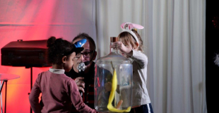 Spectacle de magie foulard qui danse