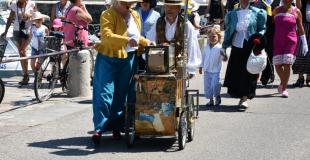 Déambulation 1900 à la plage - Le Croisic (44)