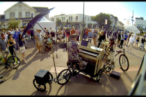 Déambulation piano-vélo à Hardelot