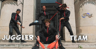 Spectacle de jongleurs