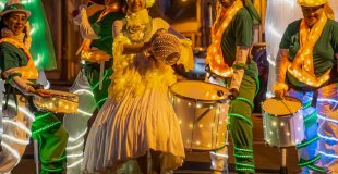 parade lumineuse noel sous les tropiques wim percussion
