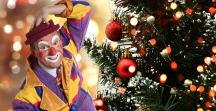 Spectacle de clown pour arbre de Noël