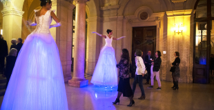 Ballerines sur échasses