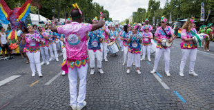 fanfare percusionnistes batucada Les Danseuses d'Or