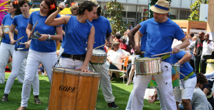 fanfare percusionnistes batucada Les Danseuses d'Or
