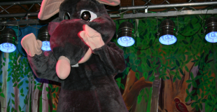 la sorcière et le dragon prépare la potion magique que la princesse va devoir boire de force