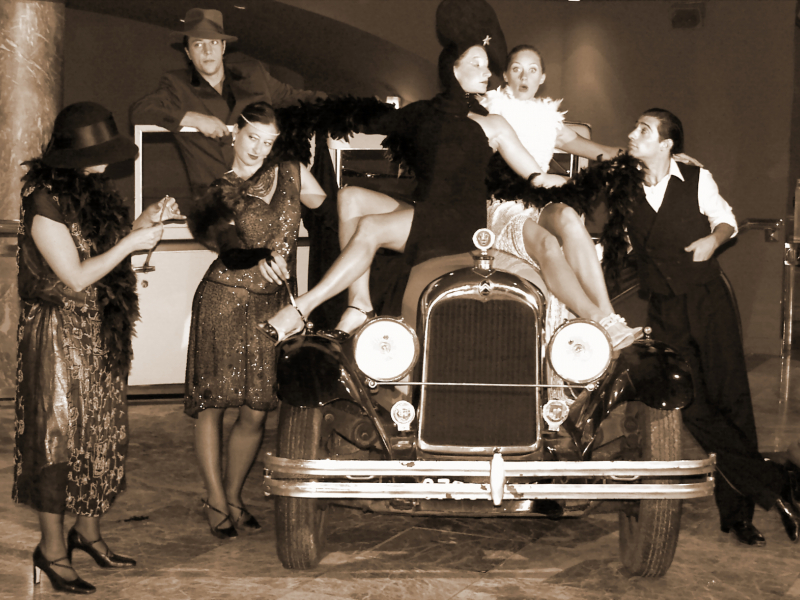 Années 20 : les années Folle à la Gatsby (spectacles, concept de soirée) -  Spectacle Inclassable par Compagnie Acta Fabula