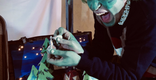 Un Grincheux en pleine action