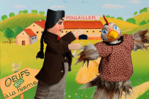 Théâtre de marionnnettes Guignol et les œufs de la ferme​