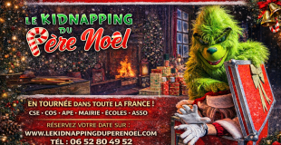 Spectacle enfants de noël our le père noël est capturé