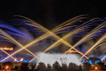 Spectacle pyrotechnique