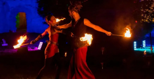 duo jongleurs de feu