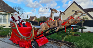 Traineau du Père Noël