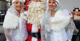 Rencontre avec le pére noel fin de spectacle Gard
