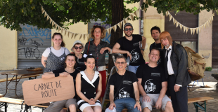 L'équipe Tombé du Ciel_Compagnie Les Enfants Sauvages