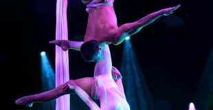 tissu aérien jarret Duo Lyodji