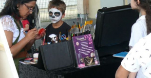 atelier maquillage enfants halloween