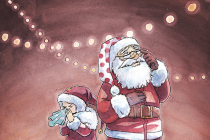 Affiche Les maladresses du Père Noël_Compagnie Les Enfants Sauvages