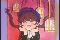 Affiche La Chariote de Loupiote_Compagnie Les Enfants Sauvages