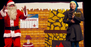 Le Père Noël et son lutin Les maladresses du Père Noël_Compagnie Les Enfants Sauvages