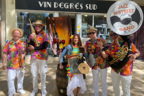Jazz in street band