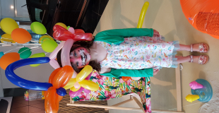 Sculpture sur ballons