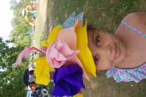 Chapeau rigolo en papier crépon