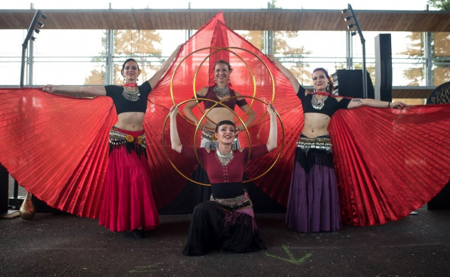 Spectacle de cirque et danse du monde - Spectacle de rue déambulatoire ...