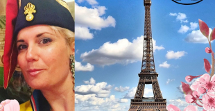 Le Paris de Veronica album de chansons de Paris par la voix des monuments 