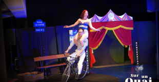 Numéro de Vélo acrobatique