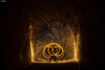 Spectacle de feu médiéval fantastique avec la compagnie Arteflammes