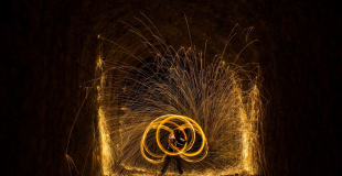 Spectacle de feu médiéval fantastique avec la compagnie Arteflammes