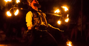 Spectacle de feu historique 