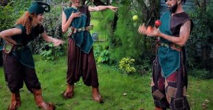 Deambulation de Noel nos lutins du père Noël 