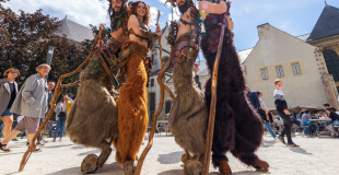 Déambulations interractives et spectacles de rue par la compagnie Arteflammes