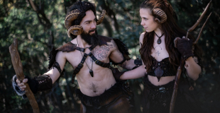 arteflammes les faunes échassiers feeriques