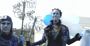 Déambulation échassiers eau