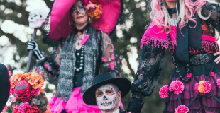 fêtes des morts déambulation 