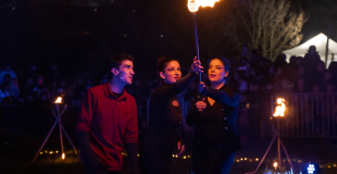 Trio Fleur de feu à Rezé