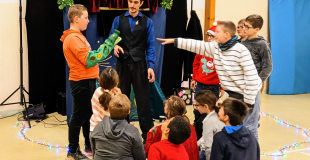 rencontre avec les enfants