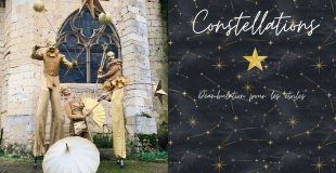 Déambulation échassiers lumineux parade