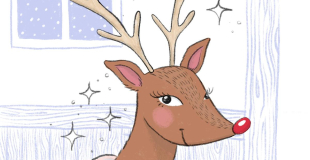 Rodolphe, le drôle de Renne du Père Noël